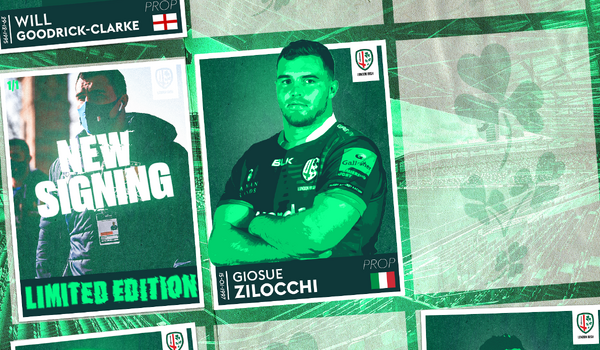 London Irish sign Italy international Zilocchi